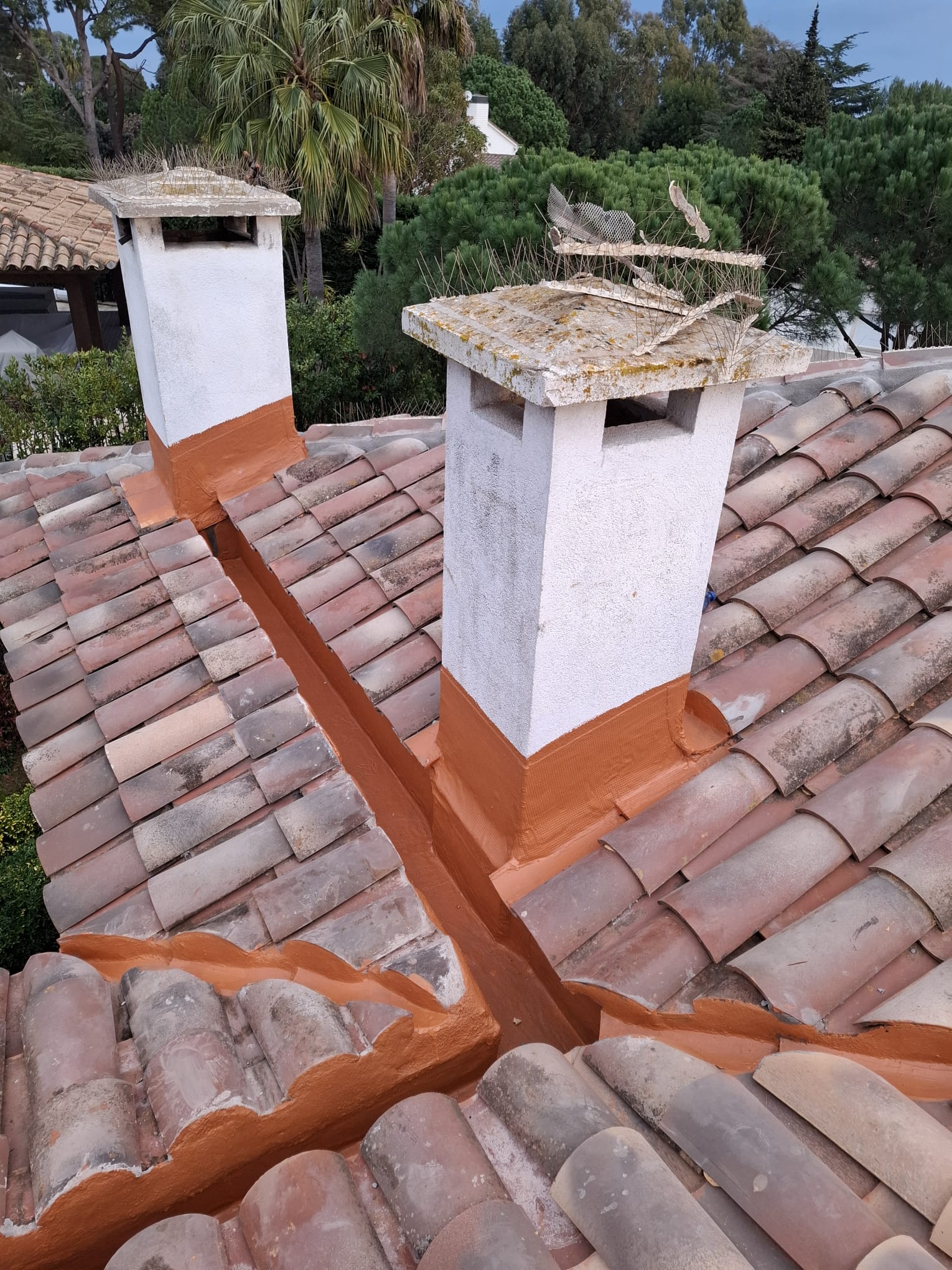 Impermeabilización cubierta en Alcalá de Henares